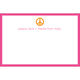 Raspberry Peace Flat Note Cards Image 4 of 4